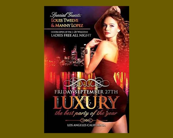 Download For Free Luxury Flyer Template