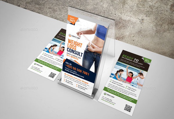 Fitness Weight Loss Flyer