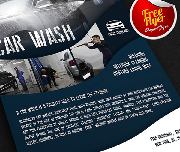 Free Flyer Car Wash Template
