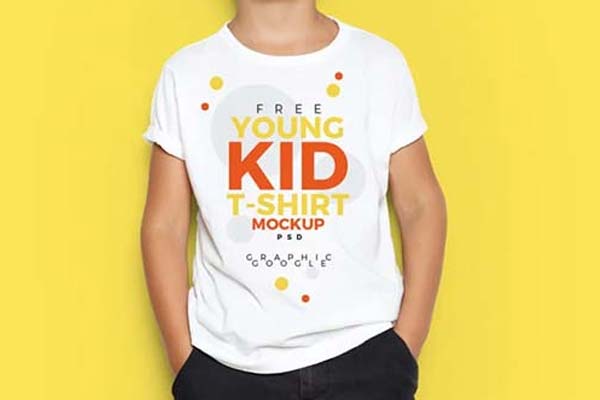 Free Kids T-Shirt Mockups