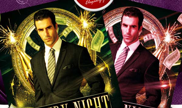 Free Luxury Night Flyer Template