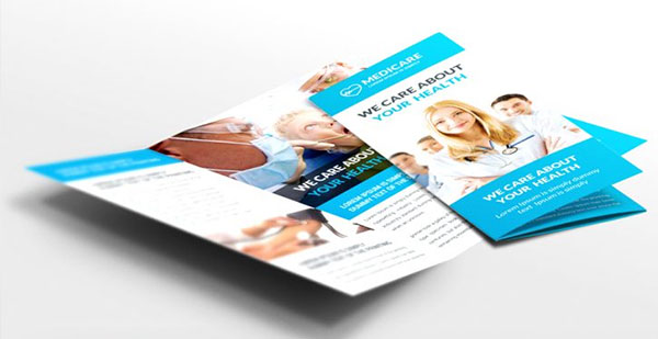 Free Medical Care Brochure Design Template