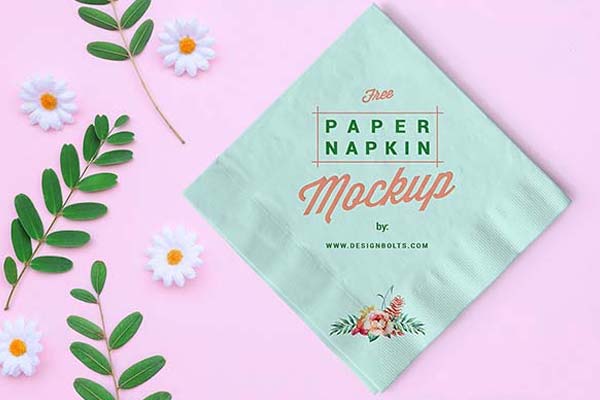 Free Napkin Mockups