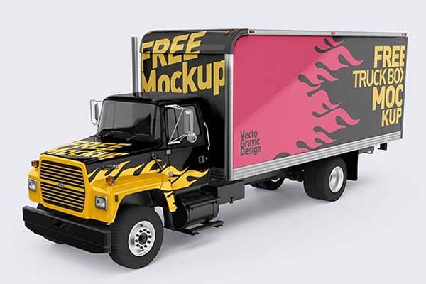 Free Truck Mockups