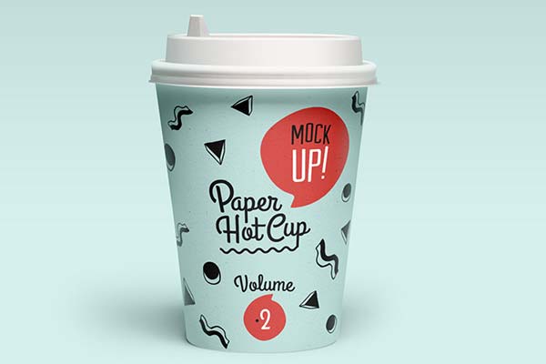 Hot Coffee Cup Free Mockup