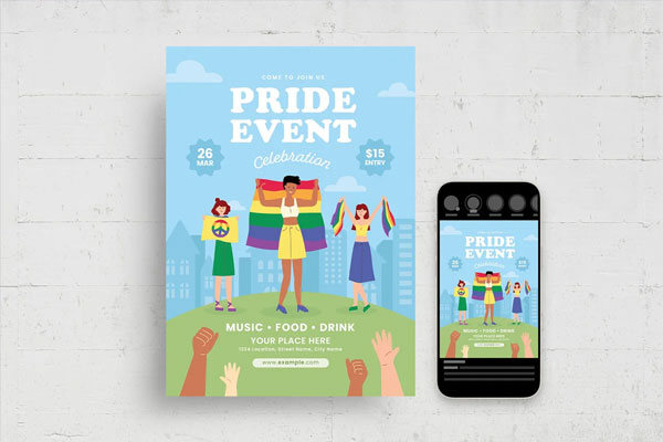 LGBT Gay Pride Event Template