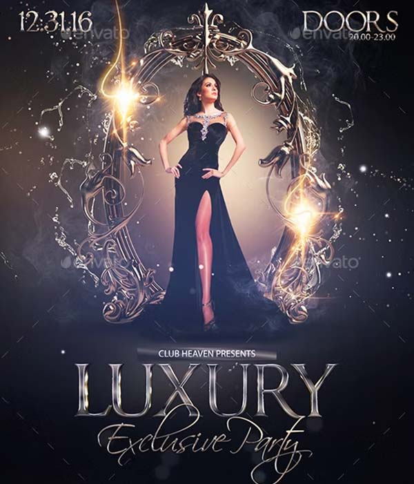 Luxury Exclusive Party Flyer