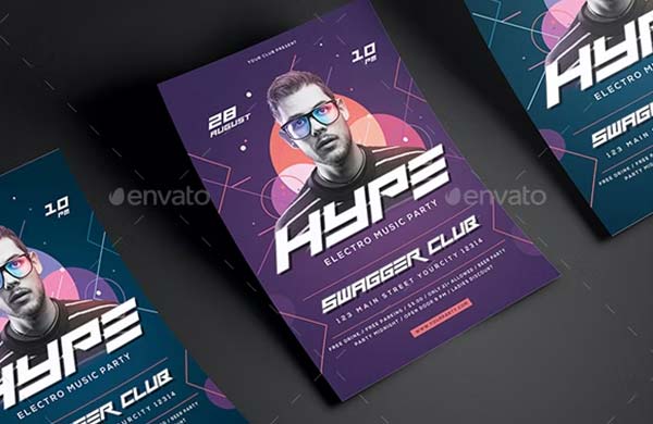 Modern Party Flyer Design Template