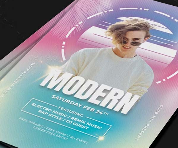 Modern Party Flyer Template