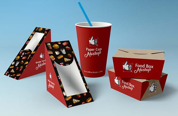 Paper Cup Mockup Free PSD