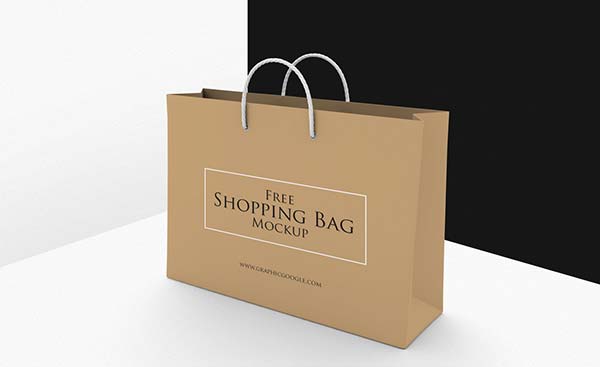 Photoshop Shopping Bag Free Mockup