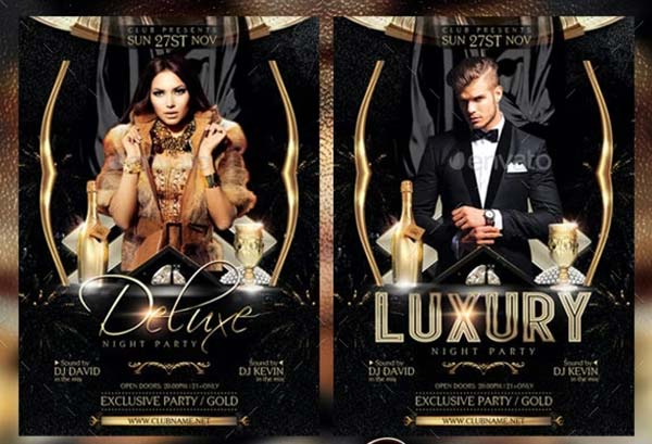 Premium Luxury Party Flyer Template