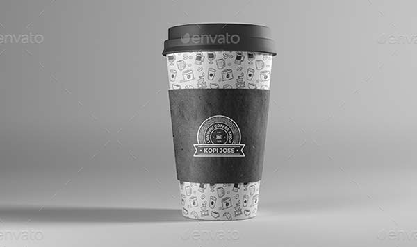 Realistic Coffee Cup Mockup in Photoshop