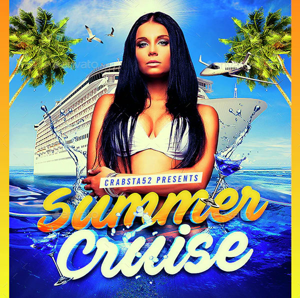 Summer Cruise Flyer Template