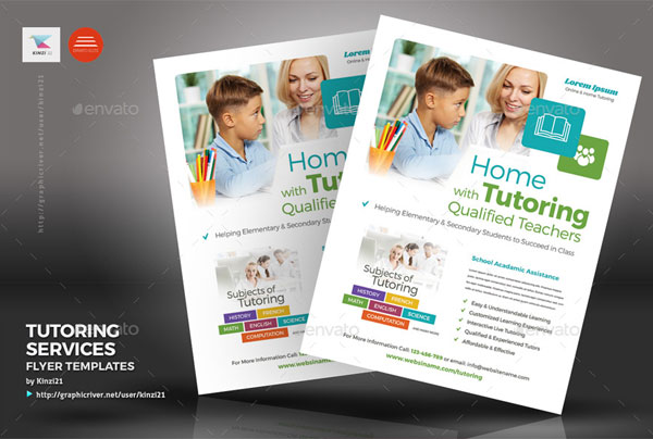 Tutoring Services Flyer Template
