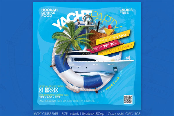 Yacht Cruise Flyer Sale