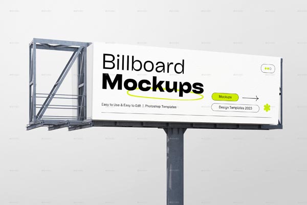 City Billboard Mockup