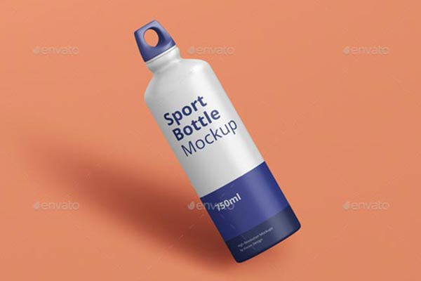 Free Sports Bottle Mockups