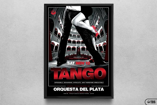 Free Tango Flyer Templates