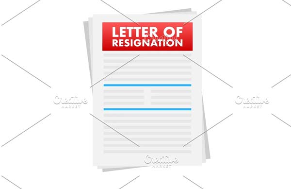 Letter of Resignation Template
