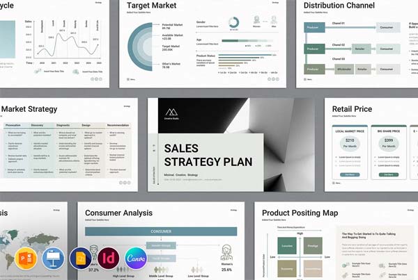 Sales Strategy Plan Presentation Template