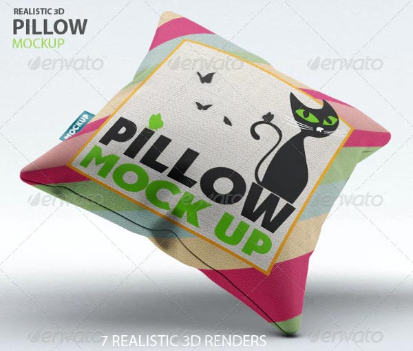 3D Pillow Mockup