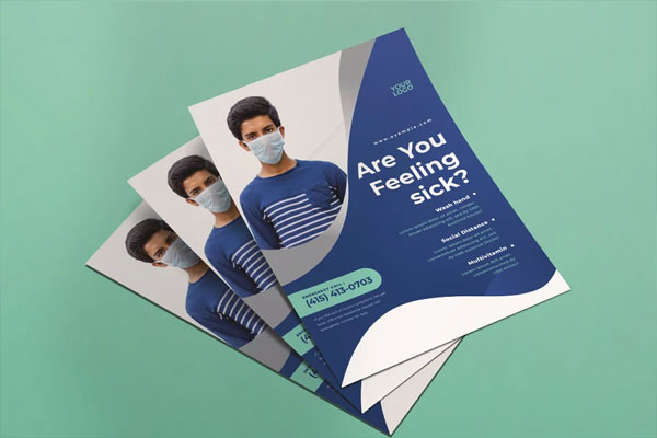 Are You Feeling Sick Flyers Template