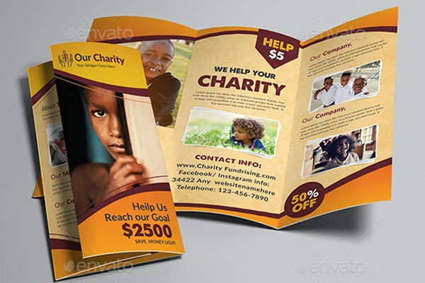 Charity Fundraisers Brochure