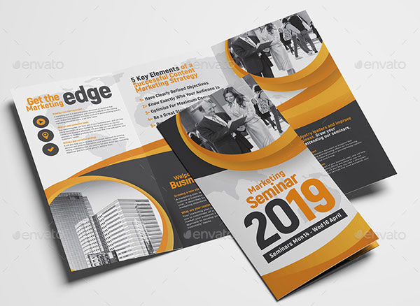 Corporate Event Tri-Fold Brochure