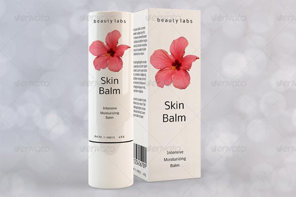 Cosmetic Mockup Balm Stick