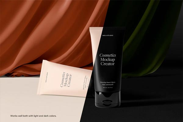 Cosmetic Mockup Scene Creator