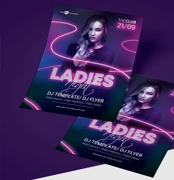 Free Ladies Flyer Template