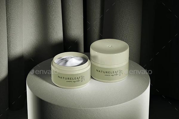 Jar Cosmetic Mockups