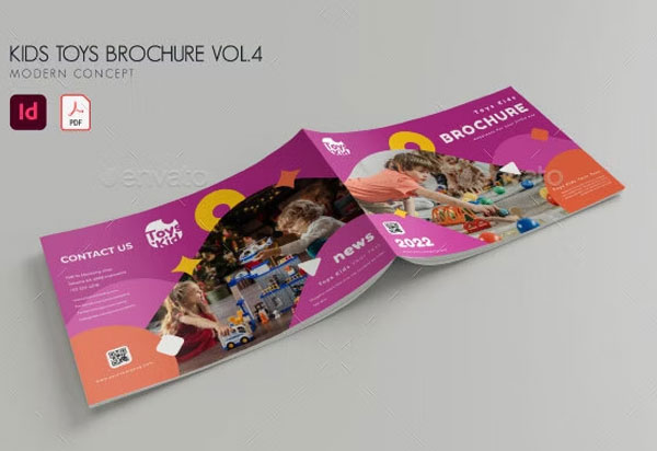 Kids Toys Brochure Template