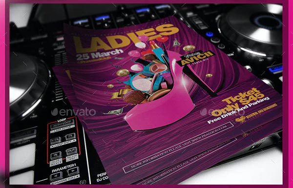 Ladies Flyer Template