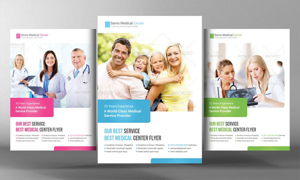 Medical Health Care Flyer Template