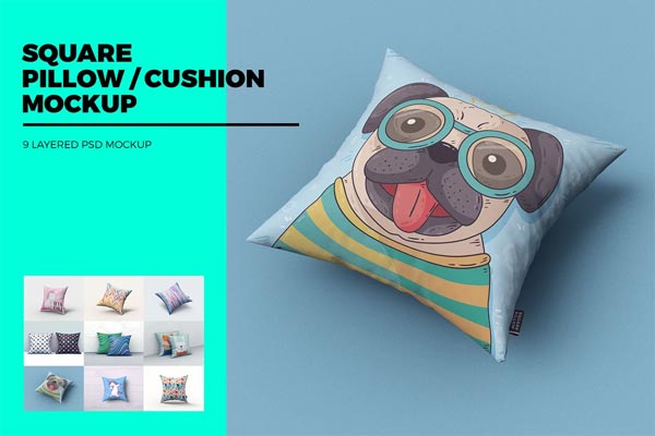 Pillow Cushion Mockup