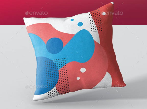 Pillow Square Mockup Design