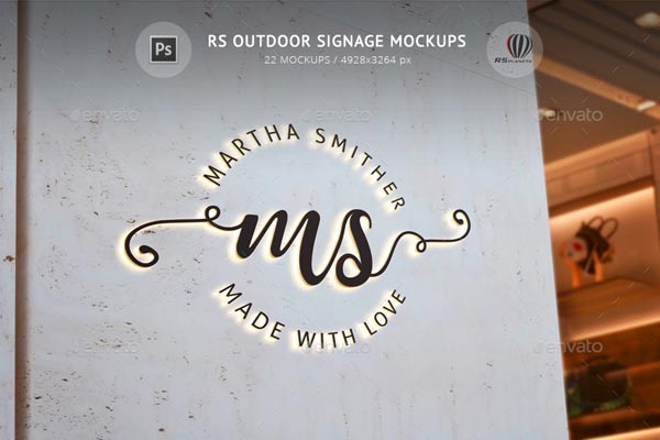 RS Outdoor Signage Mockups