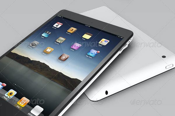 Sample iPad Mockup