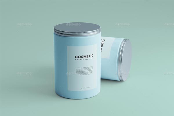 Simple Cosmetic Mockups Template