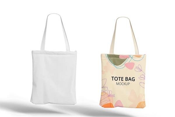 Simple Tote Bag Mockup