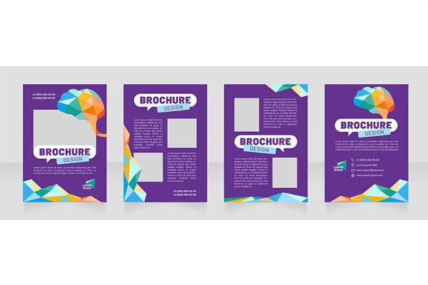 Smart Kids School Blank Brochure