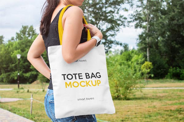 Tote Bag Mockup Set