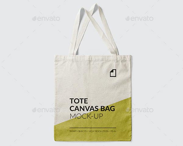 Tote Canvas Bag Mockup