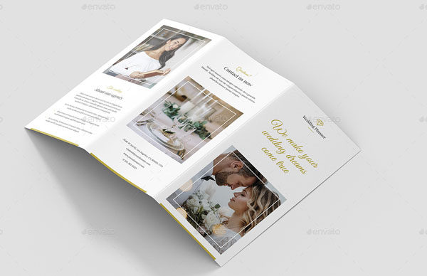 Wedding Offer Brochure Tri-Fold Template