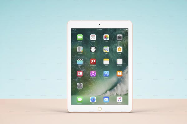 iPad Mockup Design Template