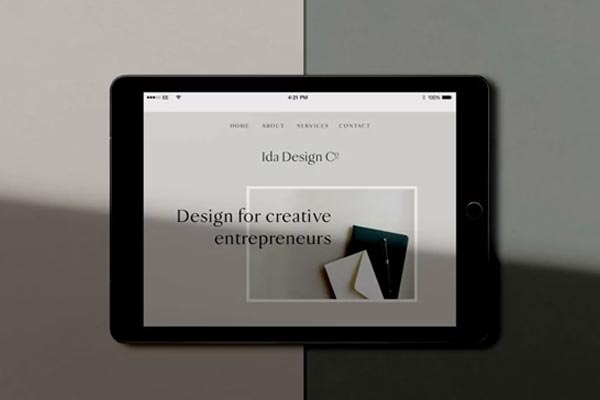 iPad Mockup Scene Creator