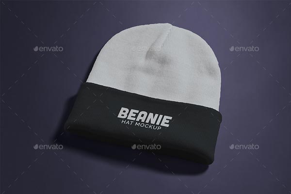 Beanie Hat Mockup