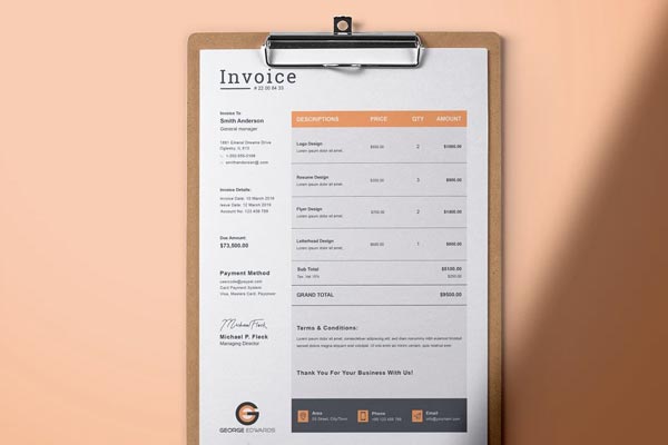 Best Construction Invoice Template